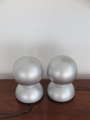 Eclisse Table Lamps by Vico Magistretti for Artemide, 1960s, Set of 2-CC-1637453