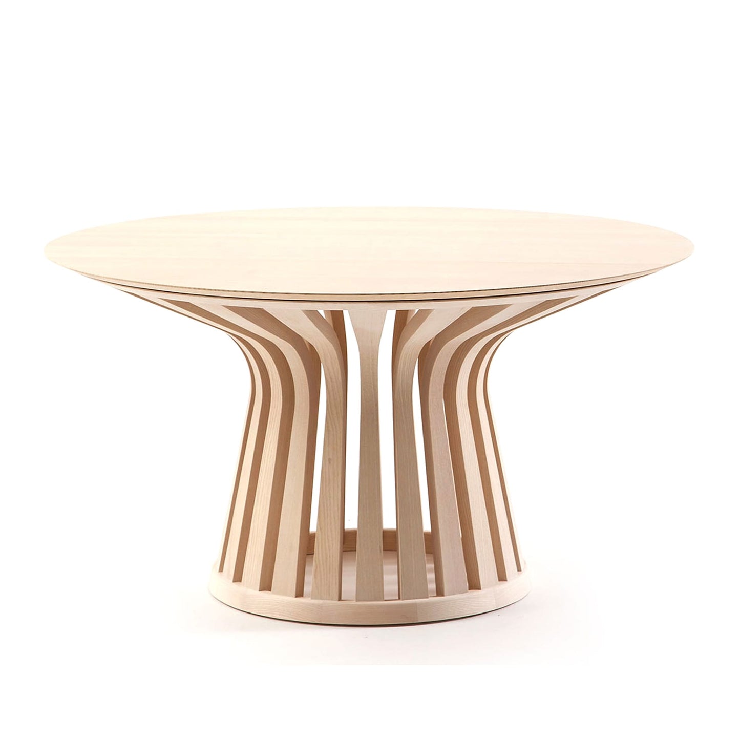 Lebeau Wood - round table with wooden top