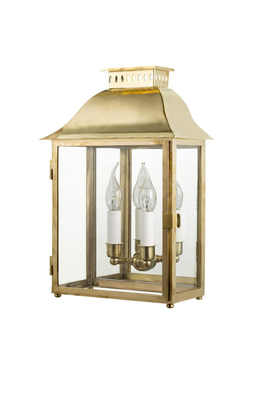 Eden English Natural Brass Lantern from Il Bronzetto