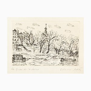 Edmone A. Ades - Etching and Drypoint by Edmone A. Ades - Mid 20th Century Mid 20th Century-ZCI-760765