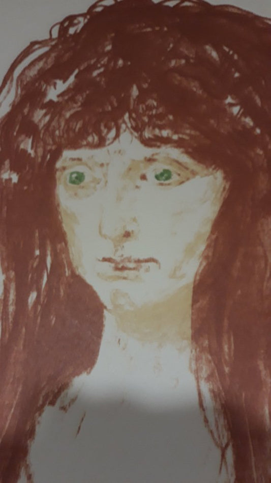 Edvard Munch, The Sin, 1902, Lithograph