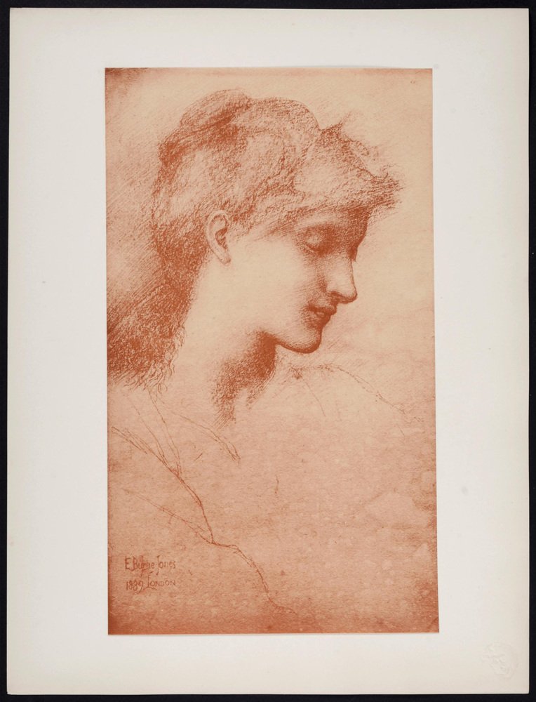 Edward Burne-Jones, Beauté, 1897, Lithograph