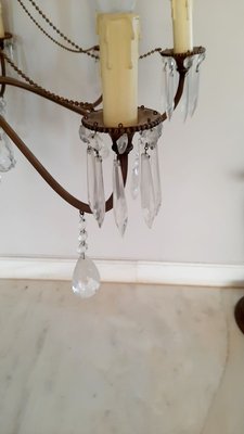 Edwardian Style Brass Chandelier-EAI-782229