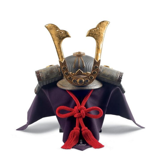 Samurai Helmet Figurine I by Lladró