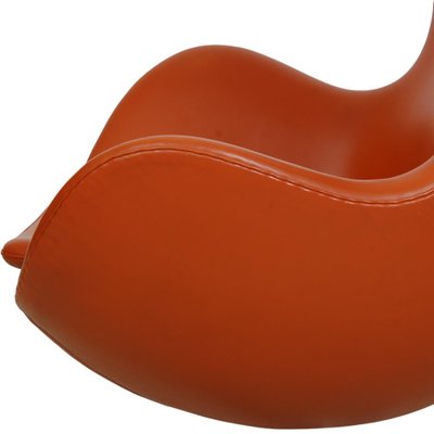 Egg Chair in Original Cognac Leather by Arne Jacobsen, 2000s-MTD-1769498