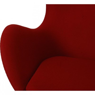 Egg Chair in Red Fabric by Arne Jacobsen-MTD-2017020