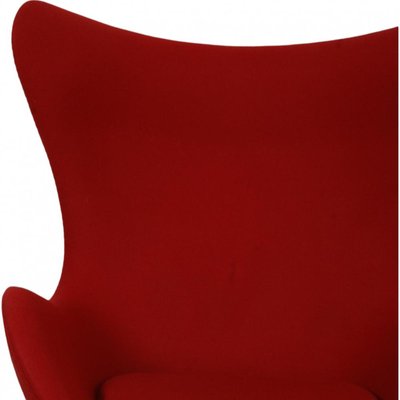 Egg Chair in Red Fabric by Arne Jacobsen-MTD-2017020