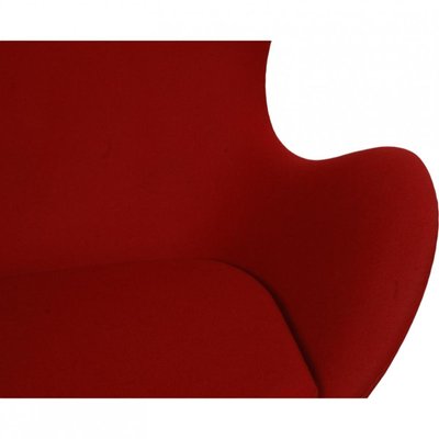 Egg Chair in Red Fabric by Arne Jacobsen-MTD-2017020