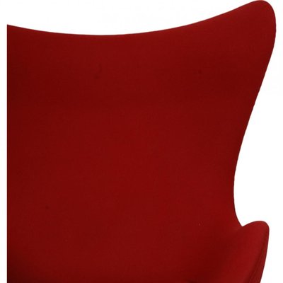 Egg Chair in Red Fabric by Arne Jacobsen-MTD-2017020