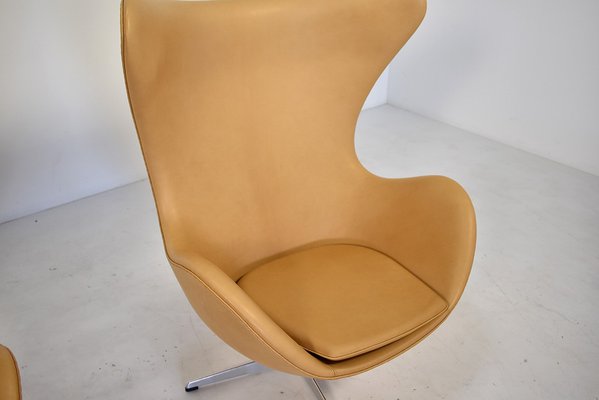 Egg Chairs by Arne Jacobsen for Fritz Hansen, 1960s, Set of 2-TEA-1384049