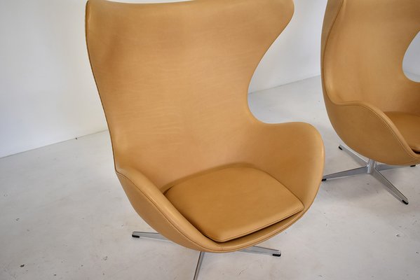 Egg Chairs by Arne Jacobsen for Fritz Hansen, 1960s, Set of 2-TEA-1384049