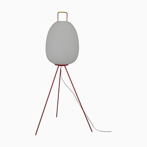 Egg Floor Lamp attributed to Napako, 1960s-TZ-1818042