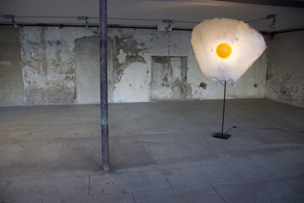 Egg Floor Lamp by Michel Froment-LA-1355072