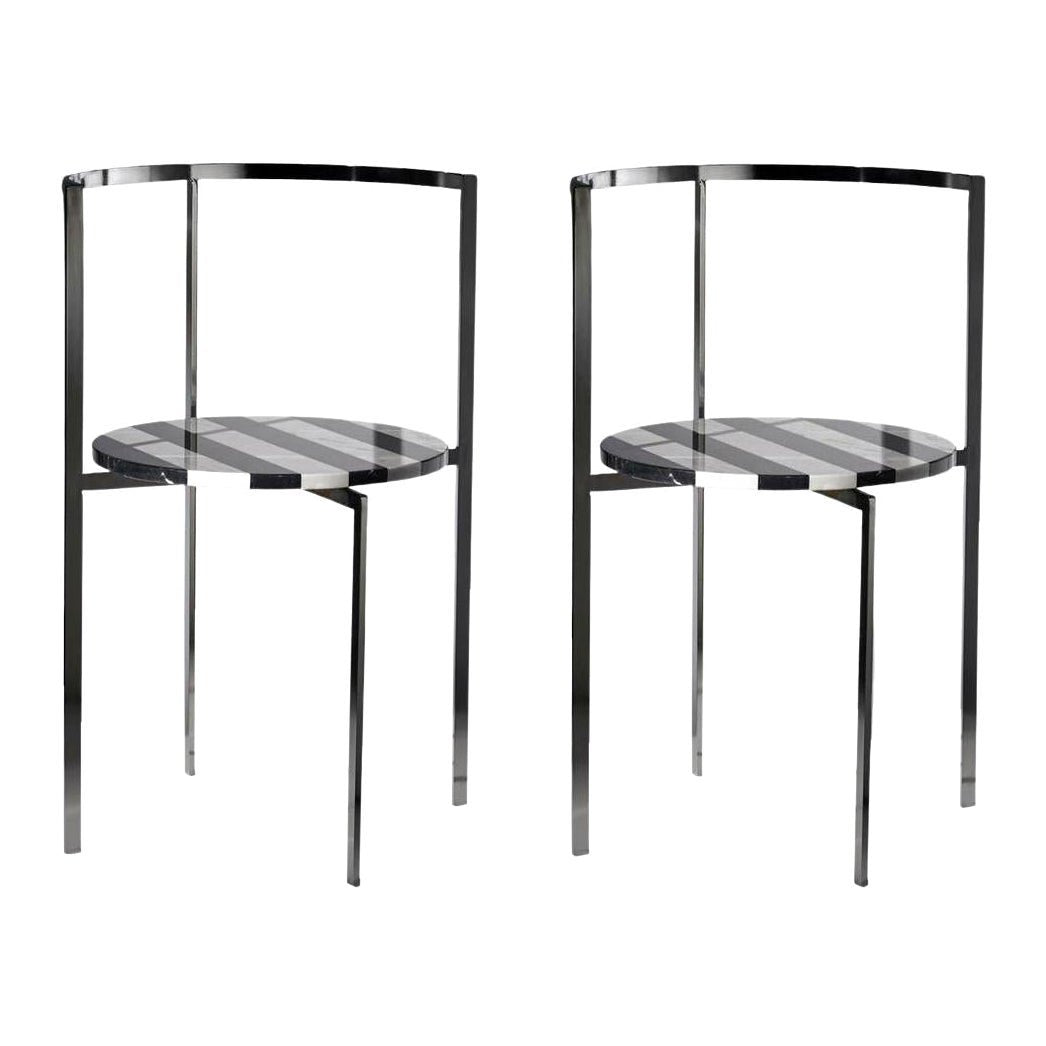 Ego Chair by Lisette Rützou, Set of 2