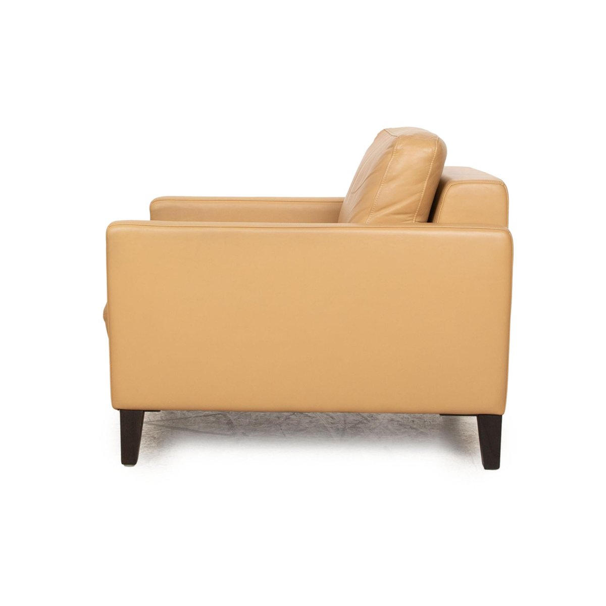 Ego Leather Armchair in Cream from Rolf Benz