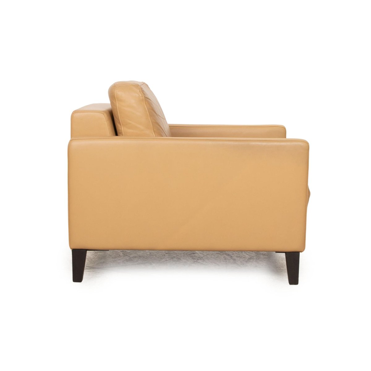 Ego Leather Armchair in Cream from Rolf Benz