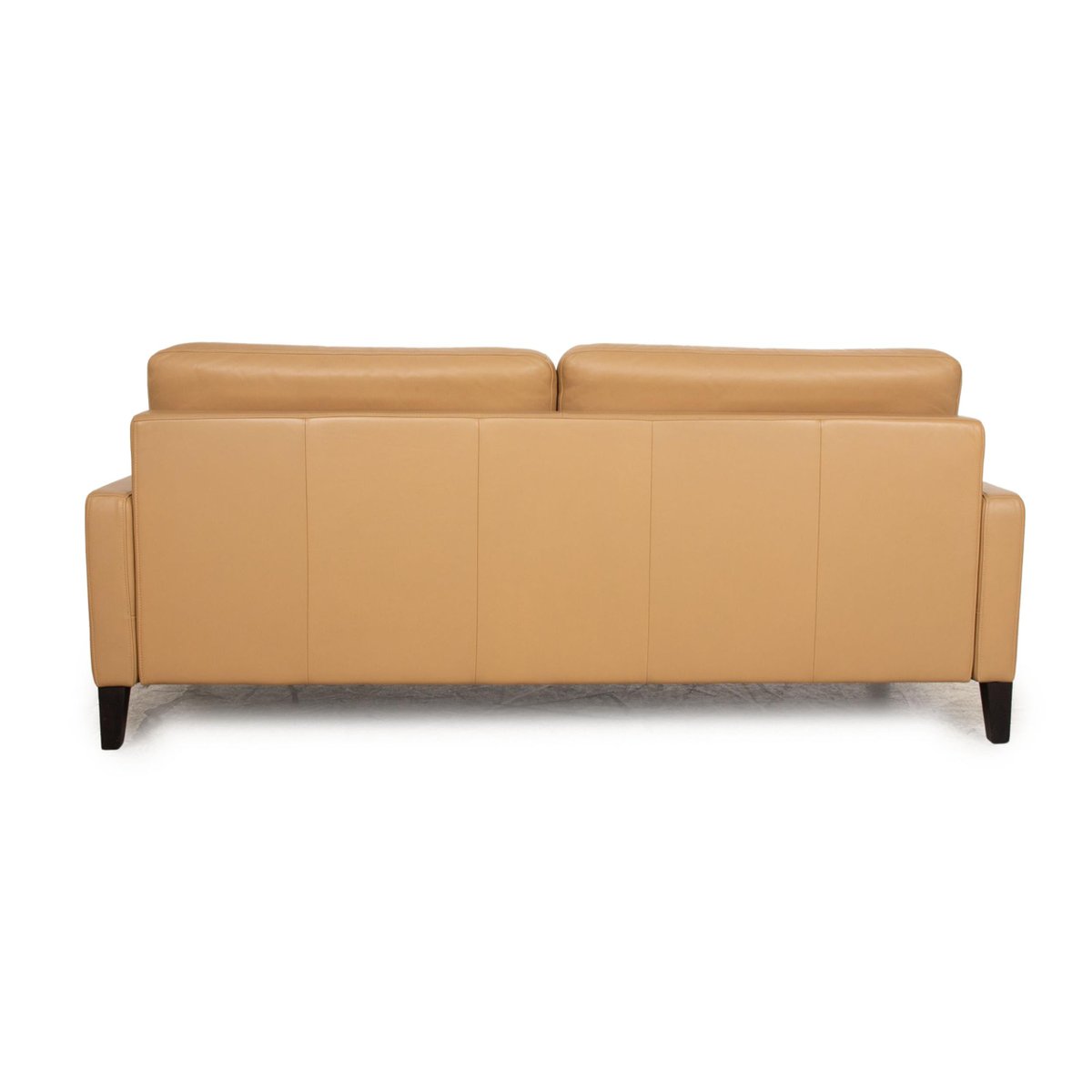 Ego Leather Sofa Set in Cream, Set of 6