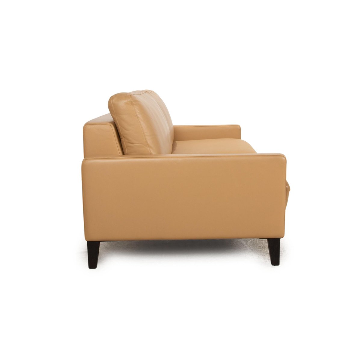 Ego Leather Two Seater Cream Sofa from Rolf Benz