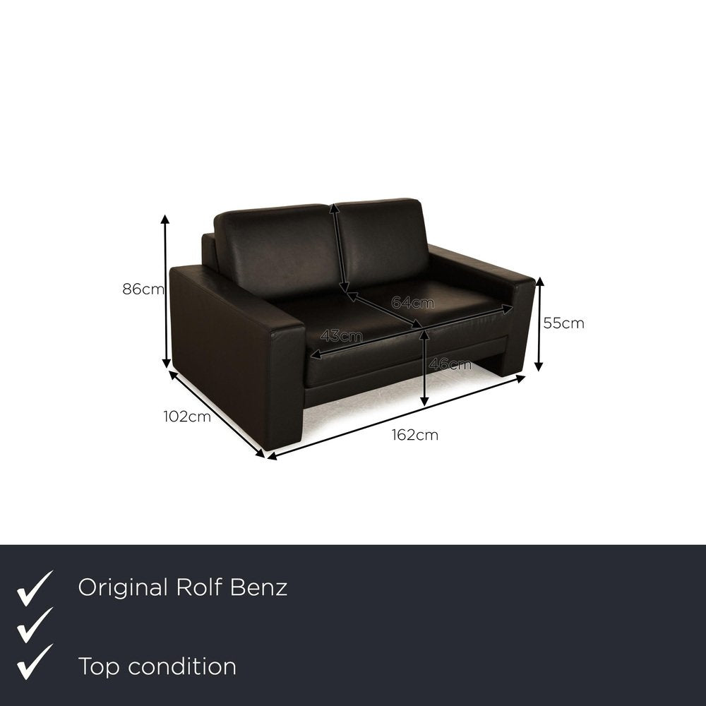 Ego Leather Two-Seater Sofa from Rolf Benz