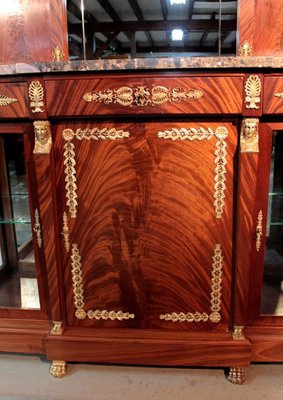 Egyptian Revival Cabinet in Mahogany, 20th Century-RVK-1111656