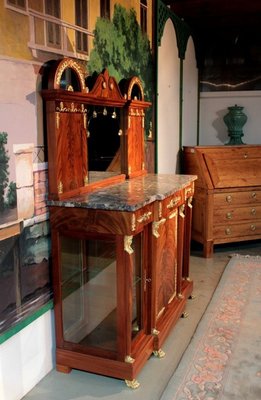 Egyptian Revival Cabinet in Mahogany, 20th Century-RVK-1111656