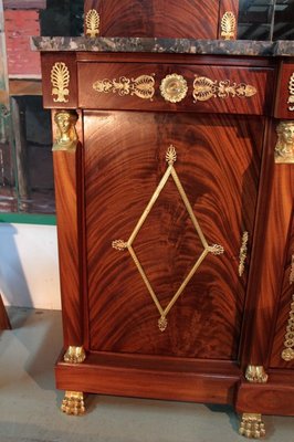 Egyptian Revival Sideboard in Mahogany, 20th Century-RVK-1111661