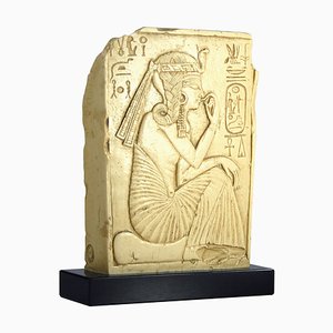 Egyptian Sculpture in Epoxy Resin & Marble-GIW-1196322