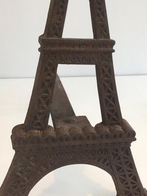 Eiffel Tower Cast Iron Andirons, France, 1900s, Set of 2-BA-658335