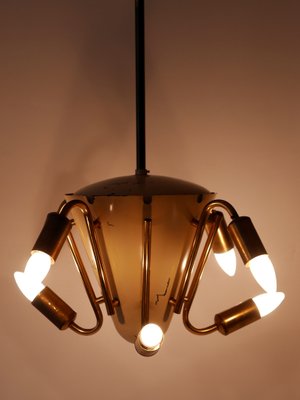 Eight-Armed Sputnik Chandelier or Pendant Lamp, 1950s-WPT-824087