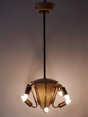 Eight-Armed Sputnik Chandelier or Pendant Lamp, 1950s-WPT-824087