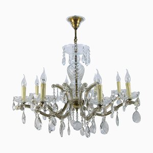 Eight-Light Crystal Chandelier in the Style of Maria Theresa-KEG-1086717