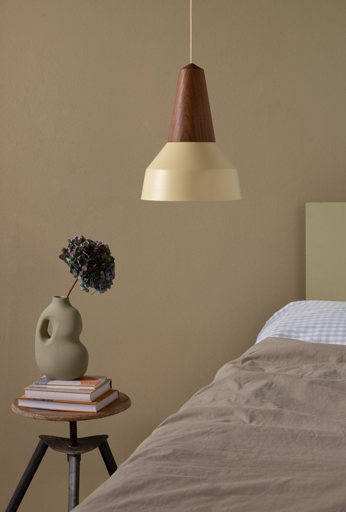 Eikon Basic Wax Pendant Lamp in Oak from Schneid Studio