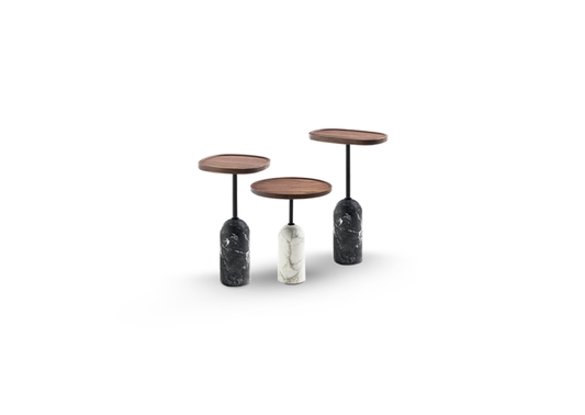 EKERO - SIDE & COFFEE TABLE by Porada