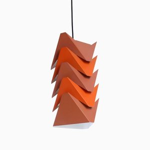 Ekko Metal Pendant Lamp by Louis Weisdorf for Lyfa, 1970s-XT-1393887