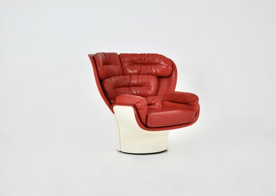 Elda Lounge Chair attributed to Joe Colombo for Comfort Italy, 1960s-HFM-1598078