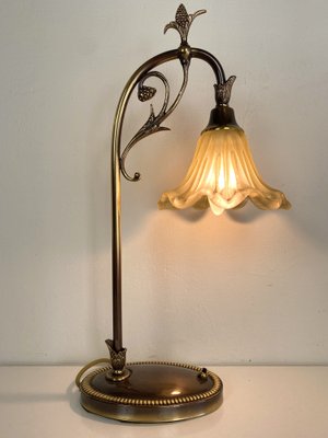 Elegant Art Nouveau Table Lamp from Mariner, Spain, 1970s-WZZ-1332224