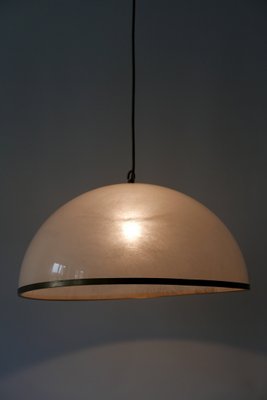 Elegant Mid-Century Modern Acrylic Glass Pendant Lamp, 1970s-WPT-904621