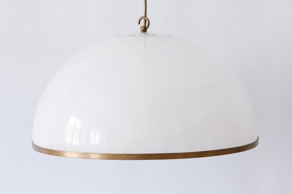 Elegant Mid-Century Modern Acrylic Glass Pendant Lamp, 1970s-WPT-904621