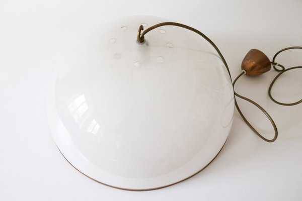 Elegant Mid-Century Modern Acrylic Glass Pendant Lamp, 1970s-WPT-904621