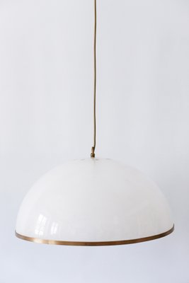 Elegant Mid-Century Modern Acrylic Glass Pendant Lamp, 1970s-WPT-904621