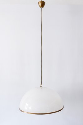 Elegant Mid-Century Modern Acrylic Glass Pendant Lamp, 1970s-WPT-904621