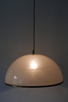 Elegant Mid-Century Modern Acrylic Glass Pendant Lamp, 1970s-WPT-904621