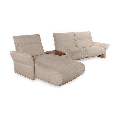 Elena Fabric Corner Sofa in Left Cream Beige from Koinor-RQW-2021992