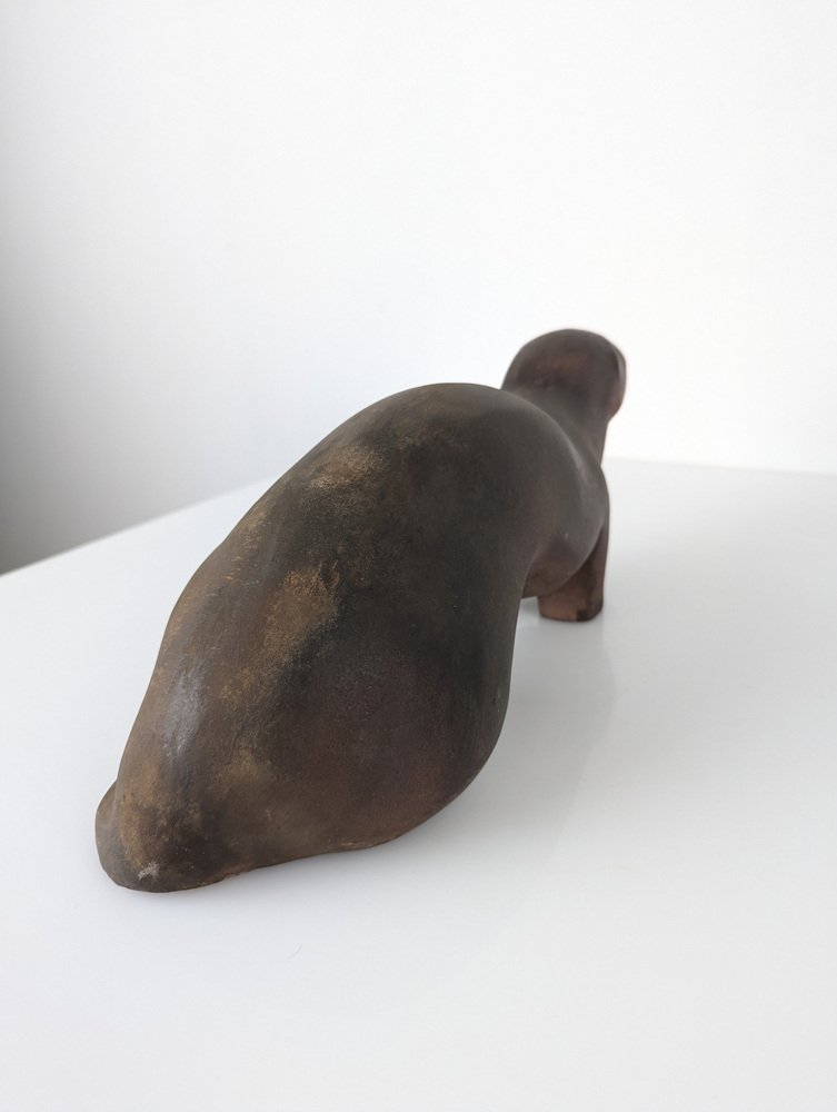 Elena Laverón, Otter, 1980s, Ceramic