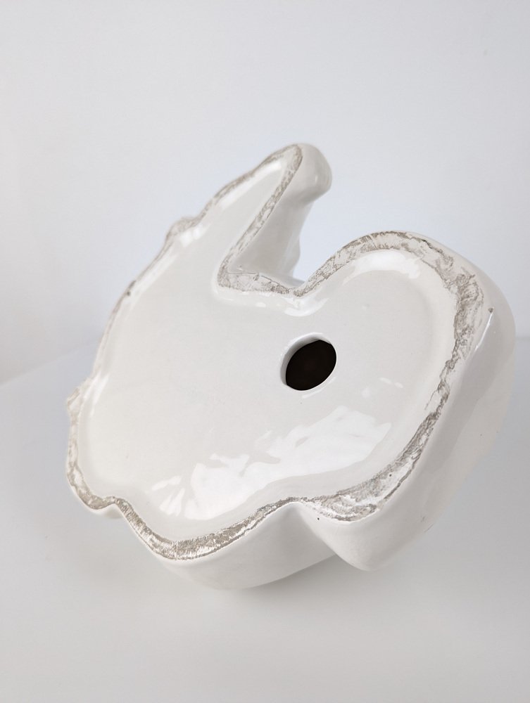 Elena Laverón, Resting Water Buffalo, 1980s, Ceramic