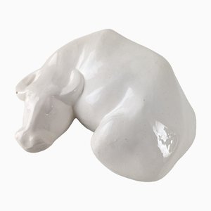 Elena Laverón, Resting Water Buffalo, 1980s, Ceramic-JJT-1475101