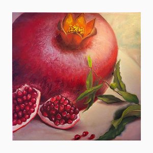 Elena Mardashova, Pomegranate, Oil Painting, 2023-ZCI-2029261