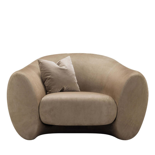 Elephant Beige Armchair by Stefano Giovannoni