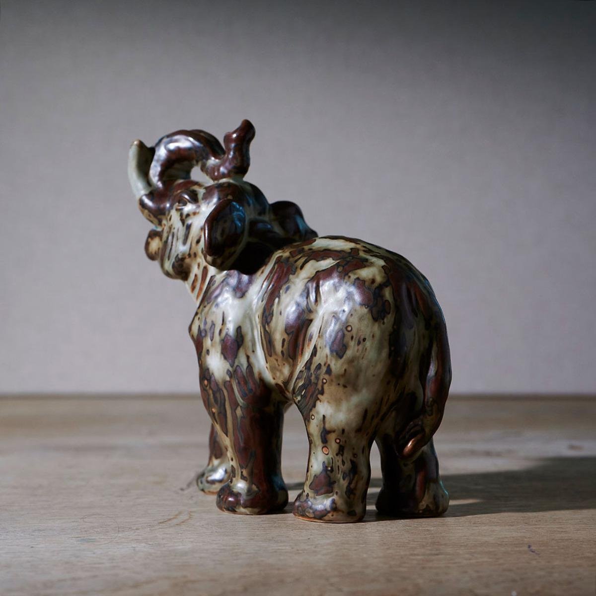 Elephant by Knud Kyhn for Royal Copenhagen