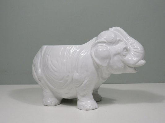 Elephant Cache Pot from Bassano, Italy, 1960s-UKG-2027963